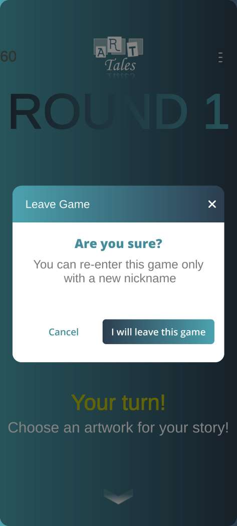 Leave game